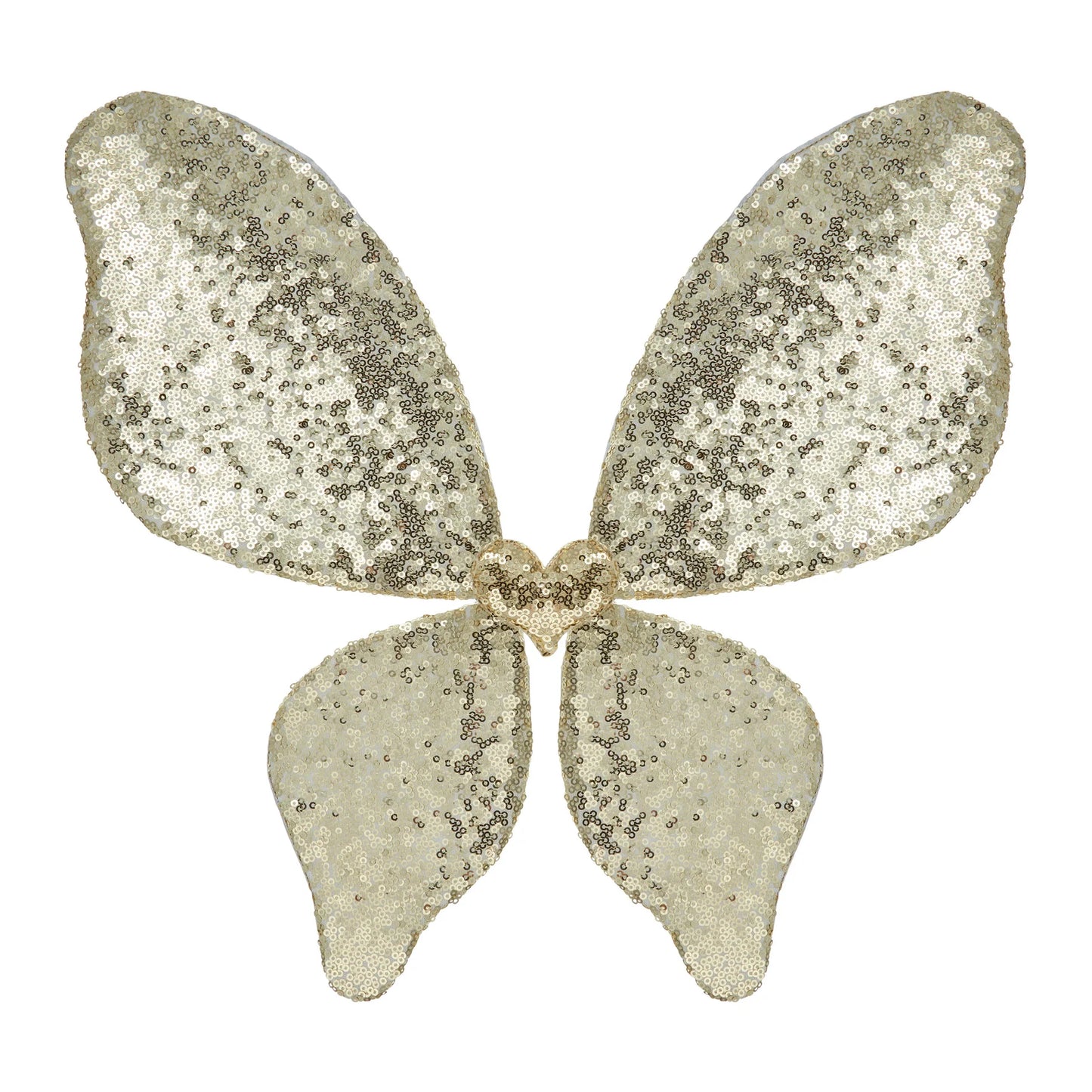 Mimi and Lula Sparkle Sequin Wings Gold