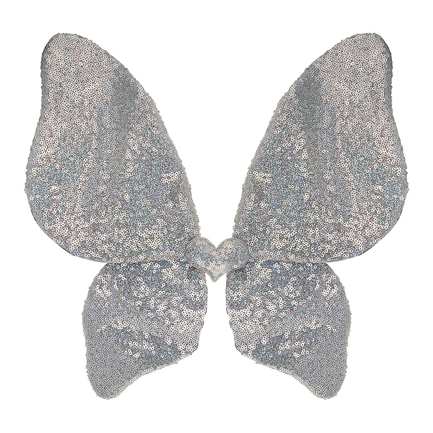 Mimi and Lula Sparkle Sequin Wings Silver