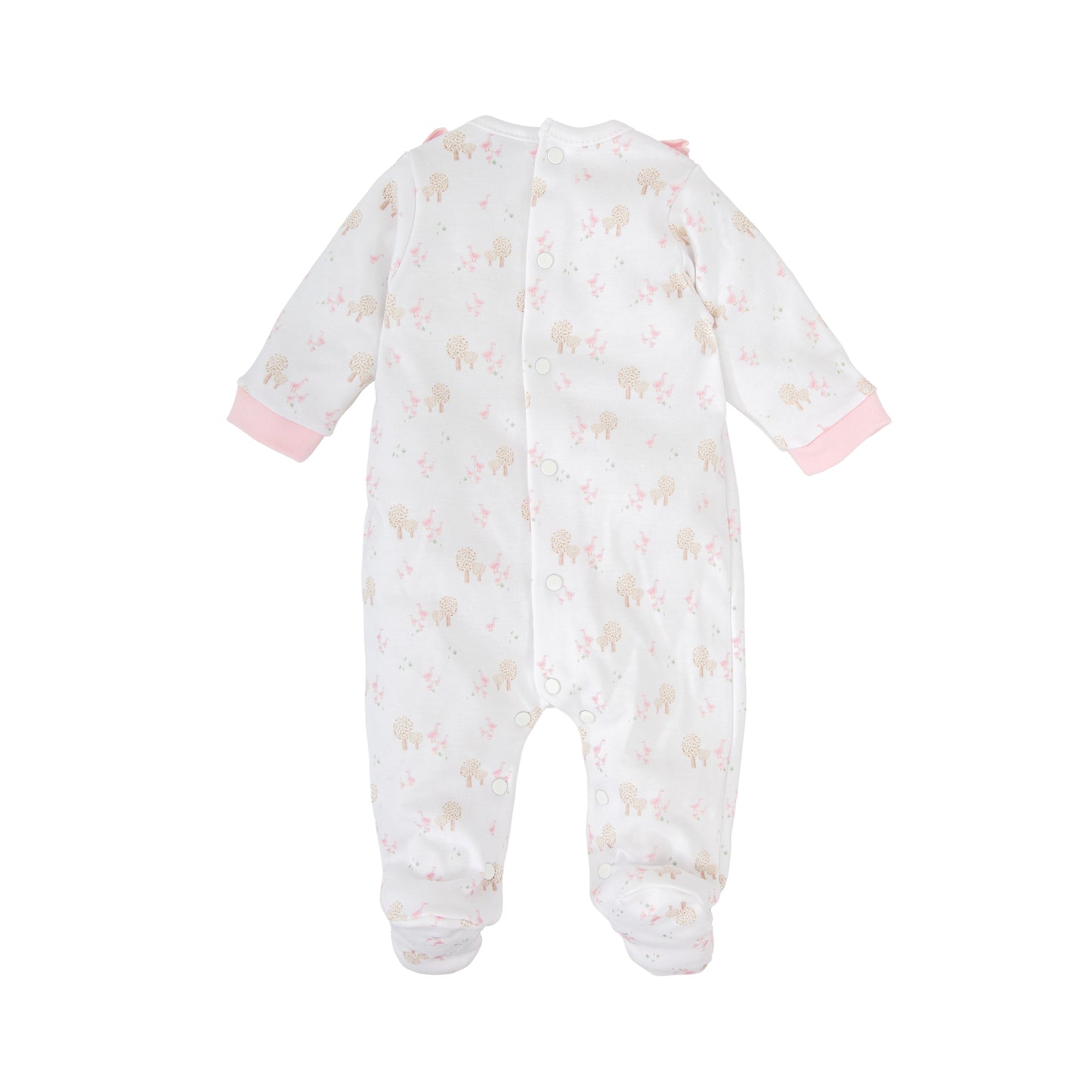Babidu Baby Girls 100% Cotton Knitted Romper