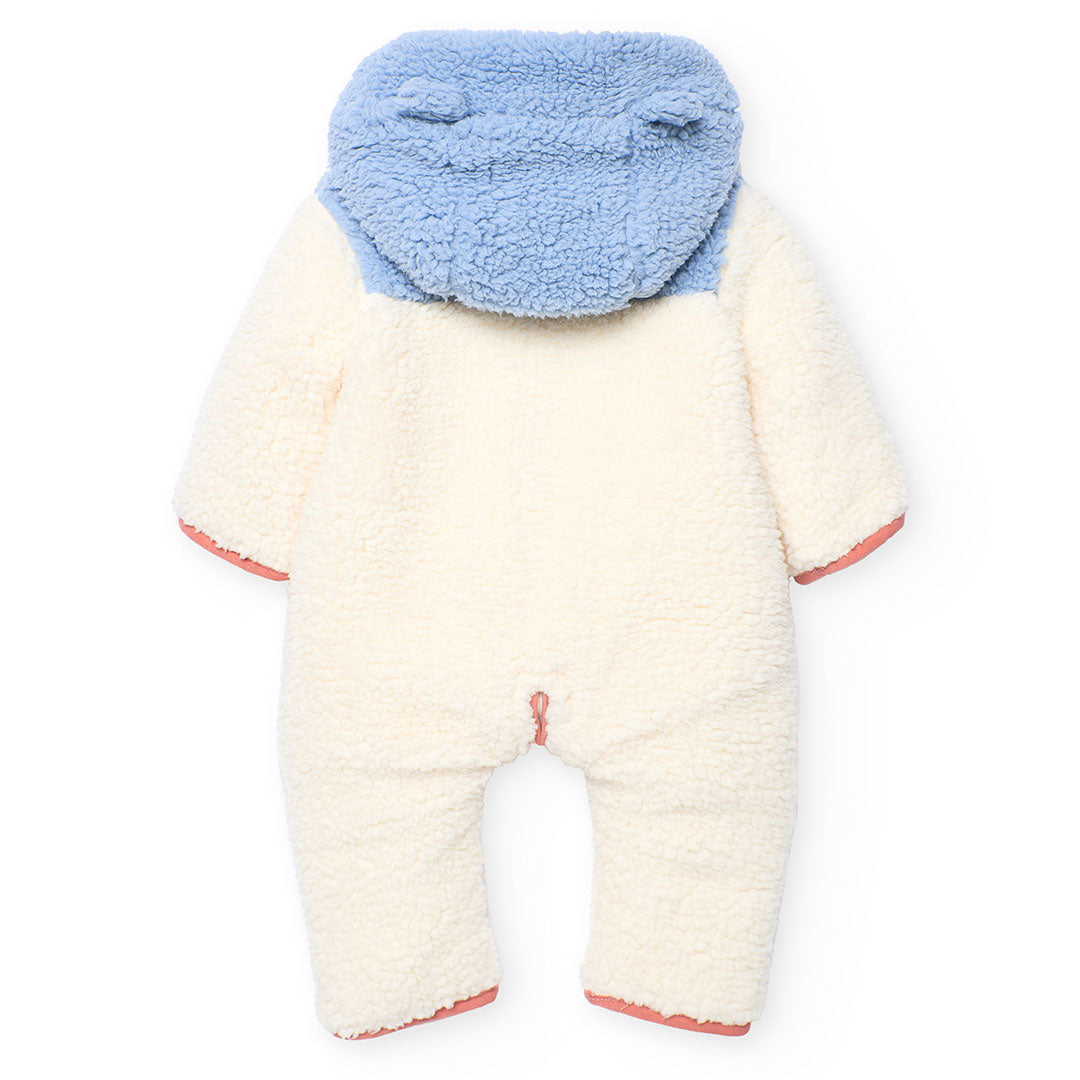 Boboli Baby Boys Fleeced Pramsuit
