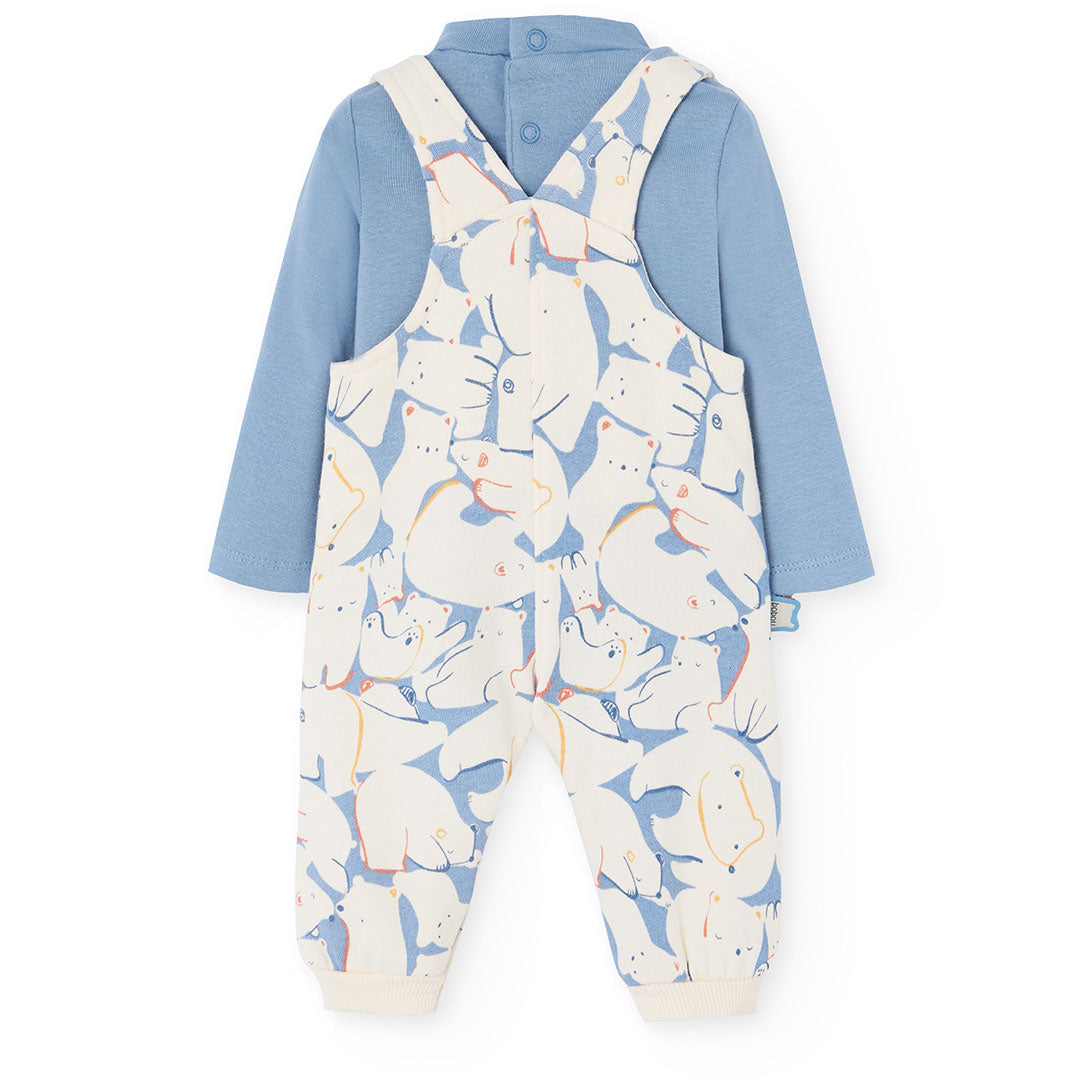 Boboli Baby Boys Dungaree 2 Piece Set