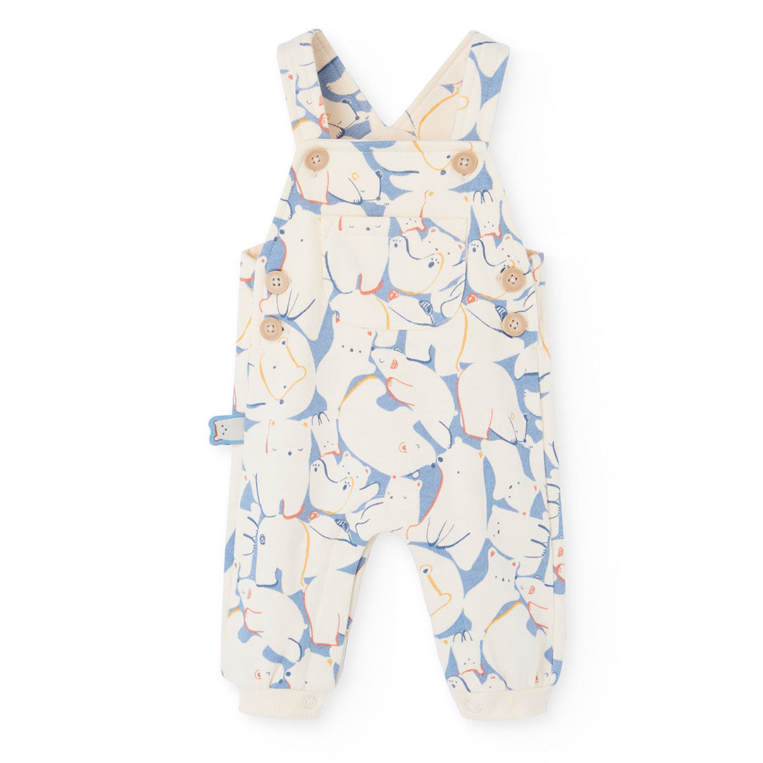 Boboli Baby Boys Dungaree 2 Piece Set