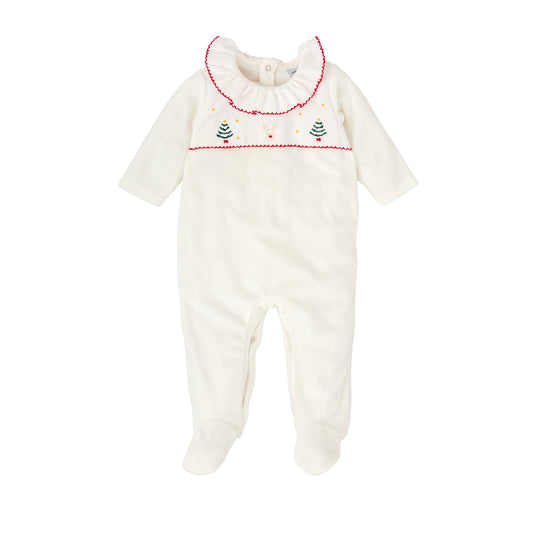 Babidu Unisex 100% Cotton Christmas Baby Grow