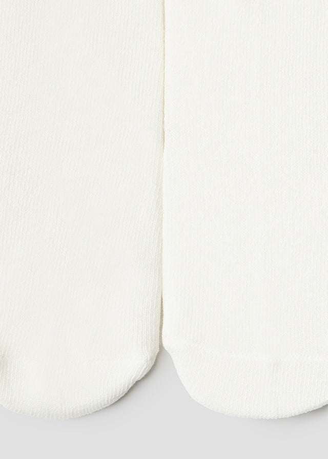 Mayoral Baby Girls Ivory Ruffle bum Tights