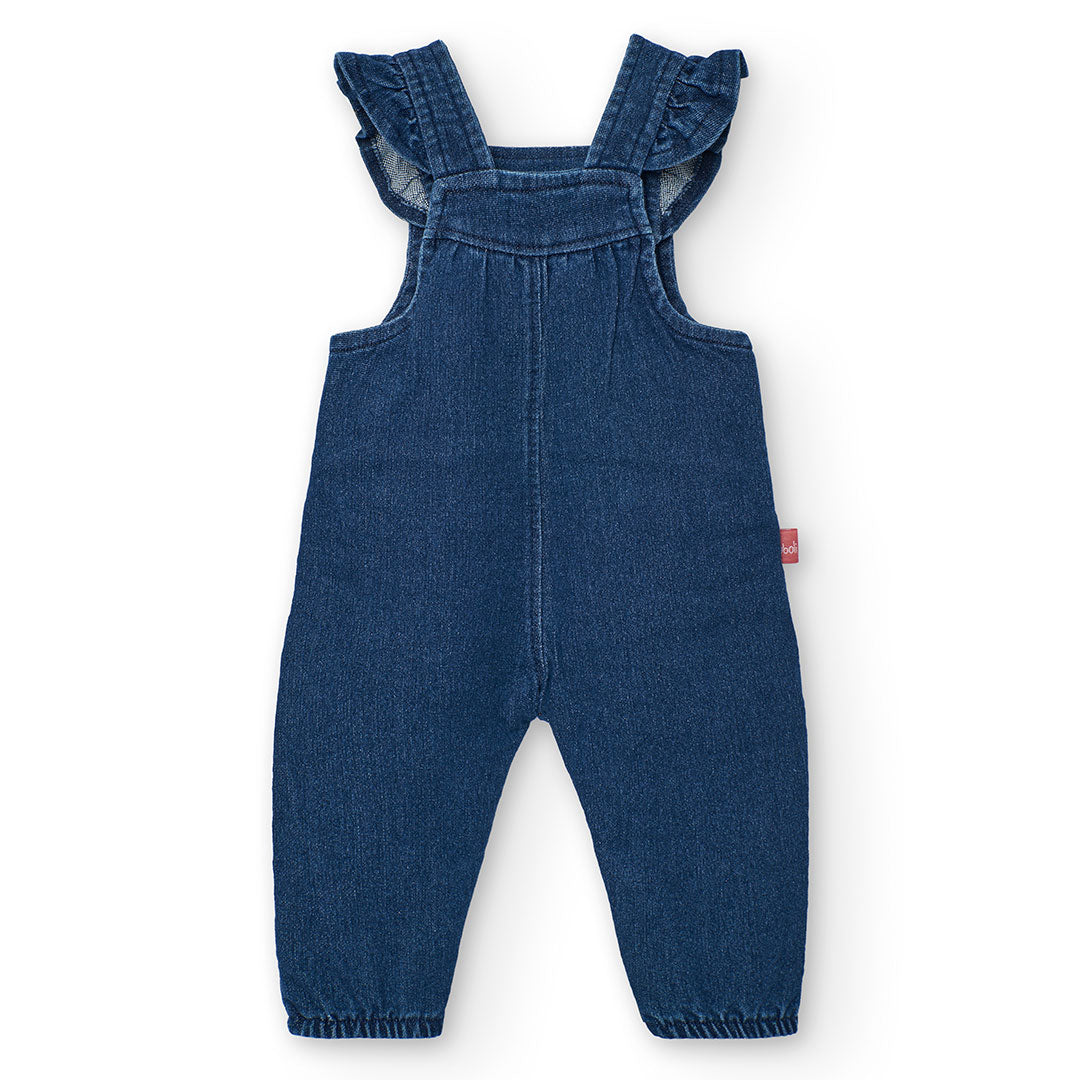 Boboli Baby Girls Mushroom Dungaree and Top Set