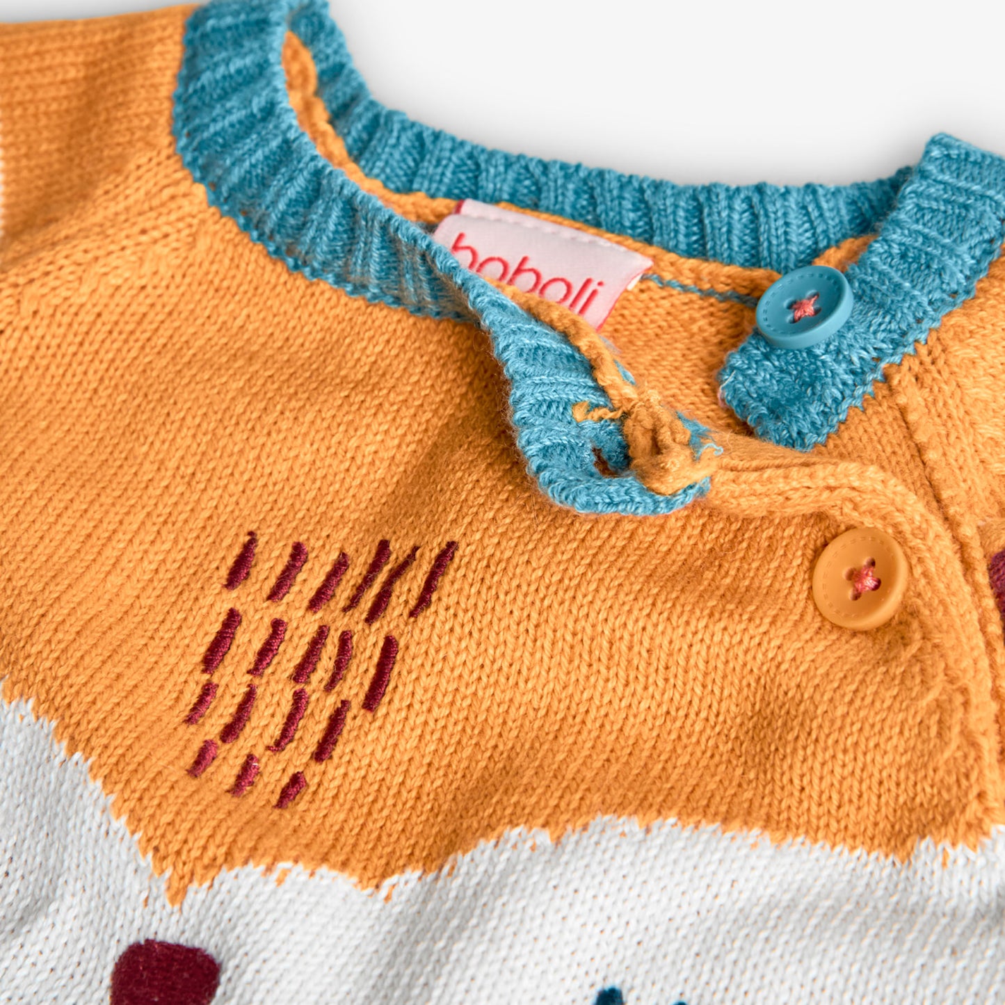 Boboli Baby Boy Mustard Knit Jumper