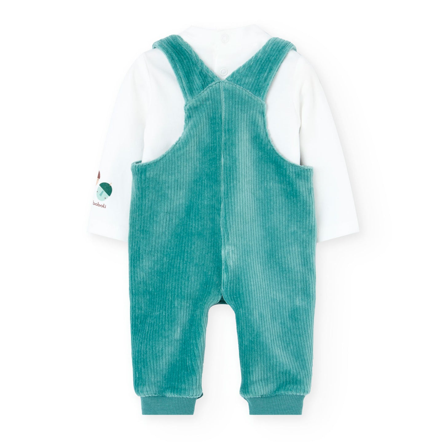 Boboli Baby Boys Blue Dungaree Set
