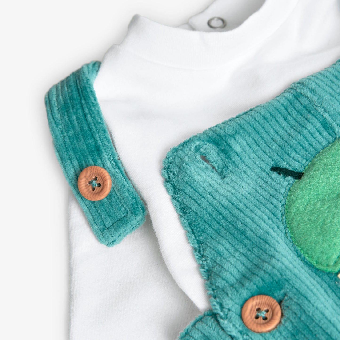 Boboli Baby Boys Blue Dungaree Set