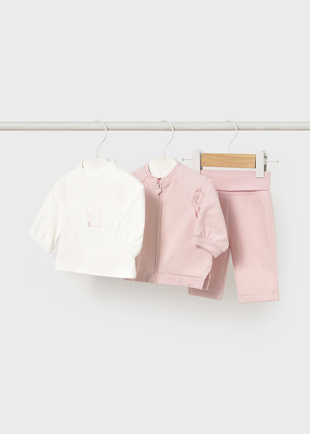 New born girl Baby Rose 3 piece set