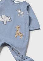 Mayoral Newborn Baby Boy Blue Bell Body Suit