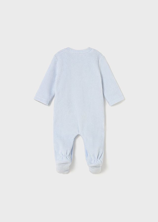 Mayoral Newborn Baby Boy Baby Blue Bunny Bodysuit