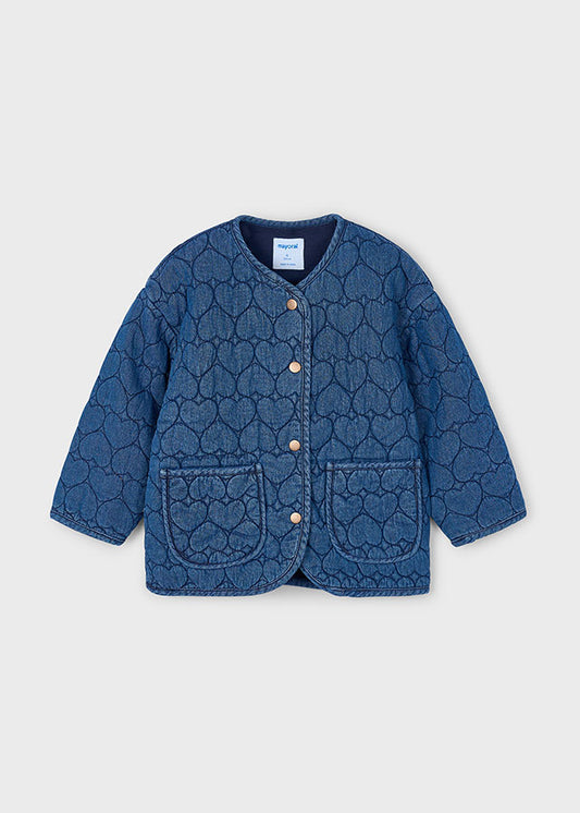 Mayoral Soft Denim Coat