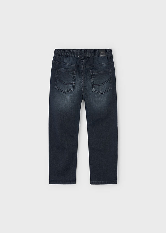 Mayoral Boys Black Soft Denim Jeans