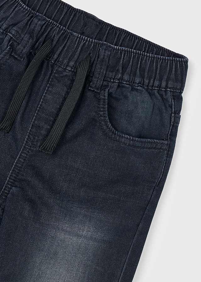 Mayoral Boys Black Soft Denim Jeans