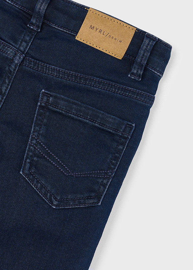 Mayoral Boys Dark Indig Denim Trousers