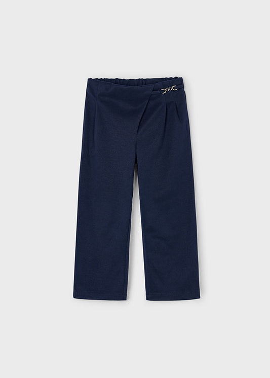 Mayoral Girls Navy Pleated Trousers
