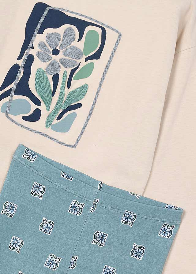 Mayoral Girls Sage leggings Set