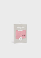 Mayoral Baby Girl Orchid Pink 2 Bib Set