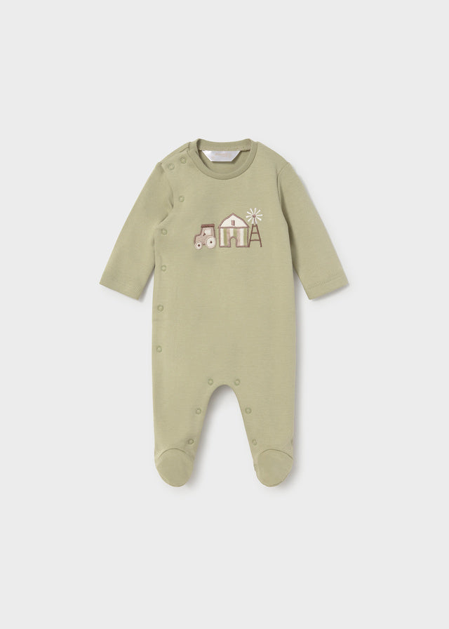 Mayoral Baby Boy Green Bodysuit