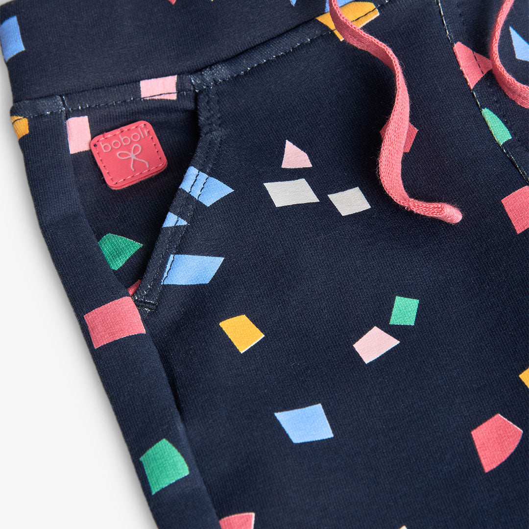 Boboli Girls Colourful Printed Trousers