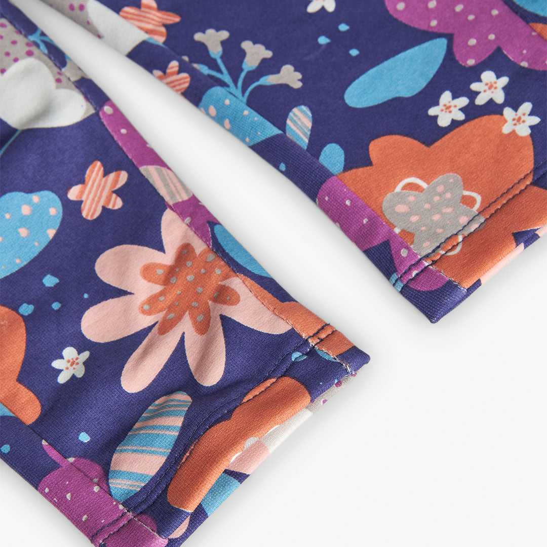 Boboli Girls Floral Print Trousers