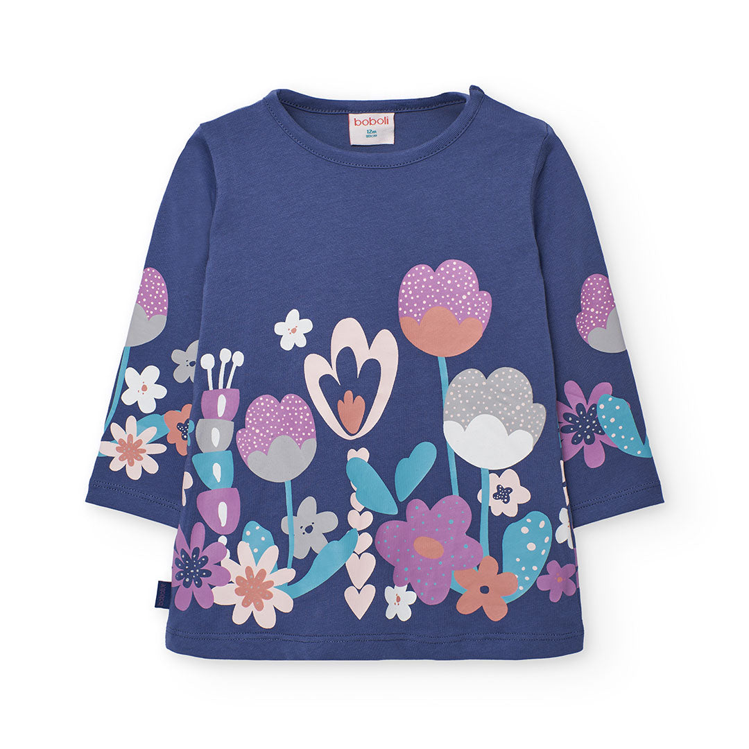 Boboli Baby Girls Floral Print Leggings and Top Set