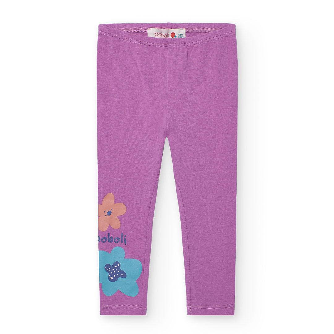 Boboli Baby Girls Floral Print Leggings and Top Set