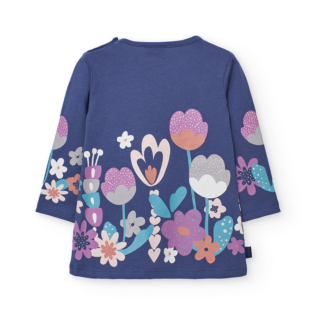 Boboli Baby Girls Floral Print Leggings and Top Set