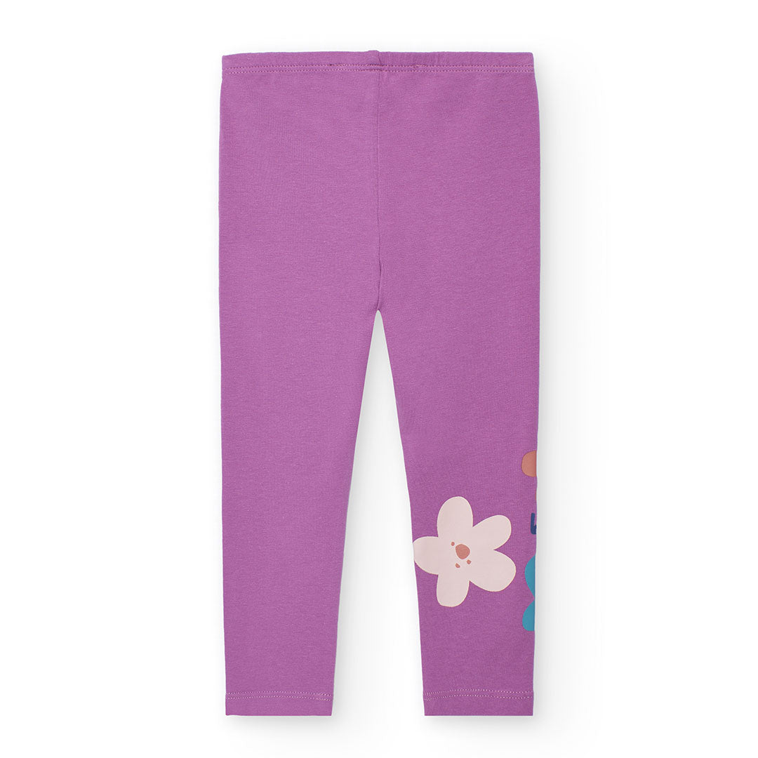 Boboli Baby Girls Floral Print Leggings and Top Set