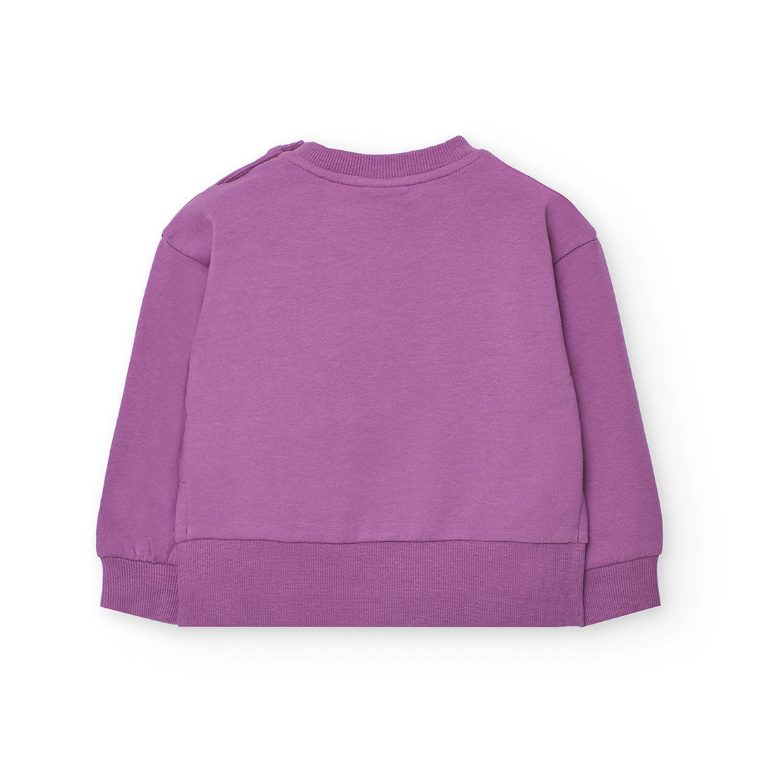 Boboli Girls Blackberry Sweatshirt
