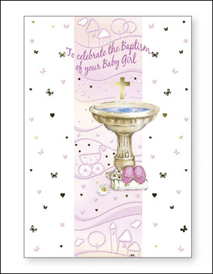 Celebrate The Baptism Baby Girl