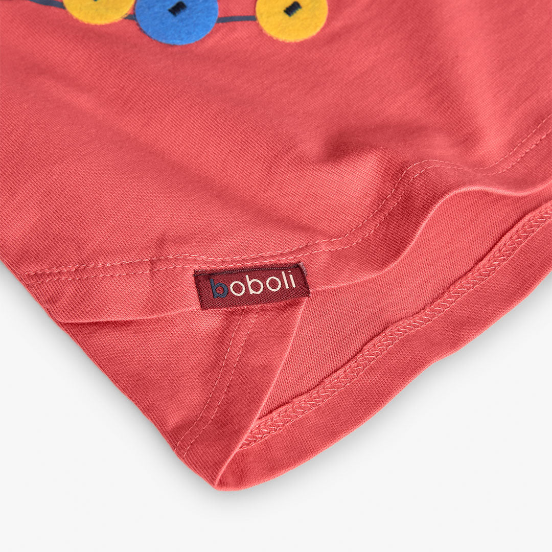 Boboli Girls Coral Long Sleeve Top
