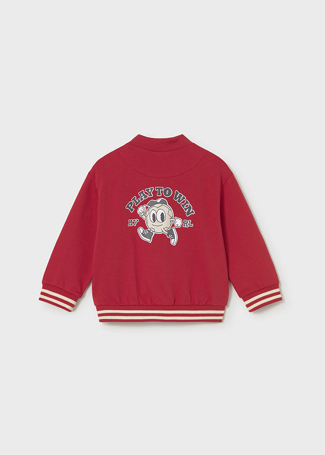 Mayoral Baby Boy Red Bomber Jacket