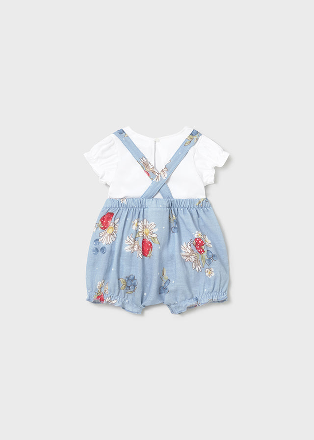 Mayoral Baby Girls Lagoon Romper Set