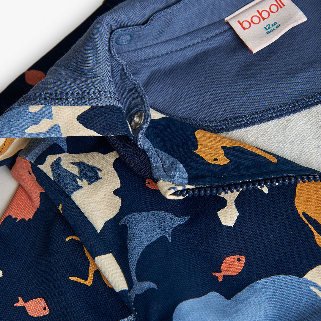 Boboli Boys Animals Fleece Jacket