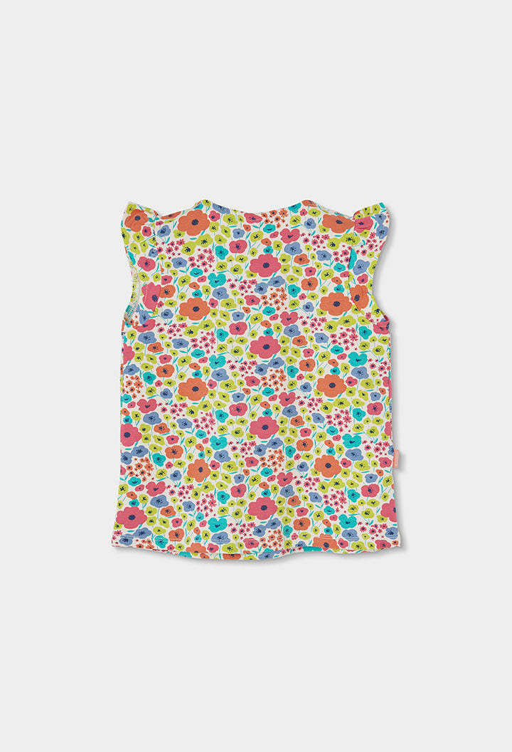 Boboli Girls Floral Blouse