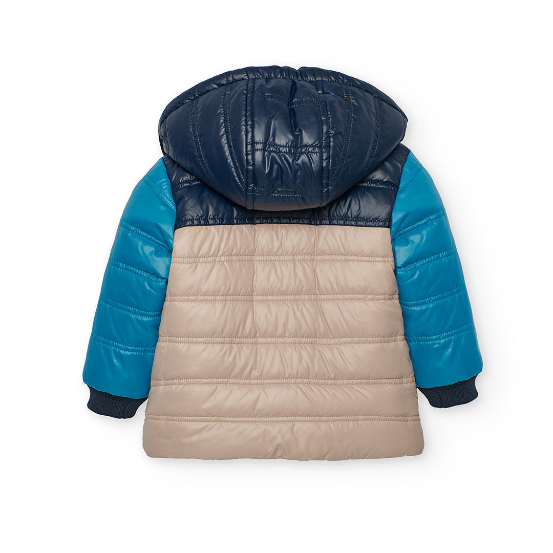 Boboli Boys Reversible Boat Padded Coat