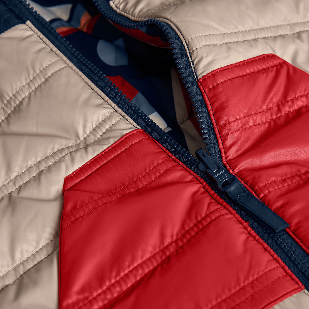 Boboli Boys Reversible Boat Padded Coat