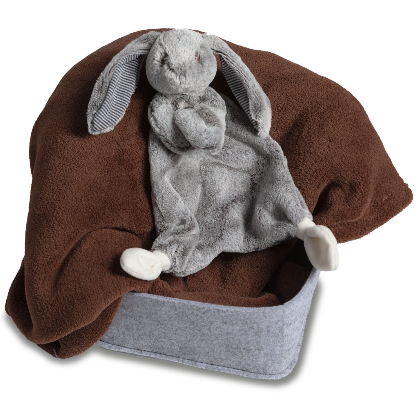 Mary Meyer Silky Grey Bunny Lovey