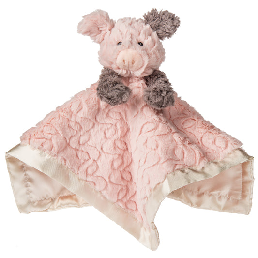 Mary Meyer Putty Nursery Piglet Character Blanket – 13×13″