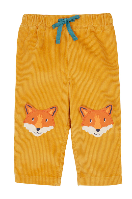 Frugi Baby Boy Arlo Gold/Fox Cord Trousers