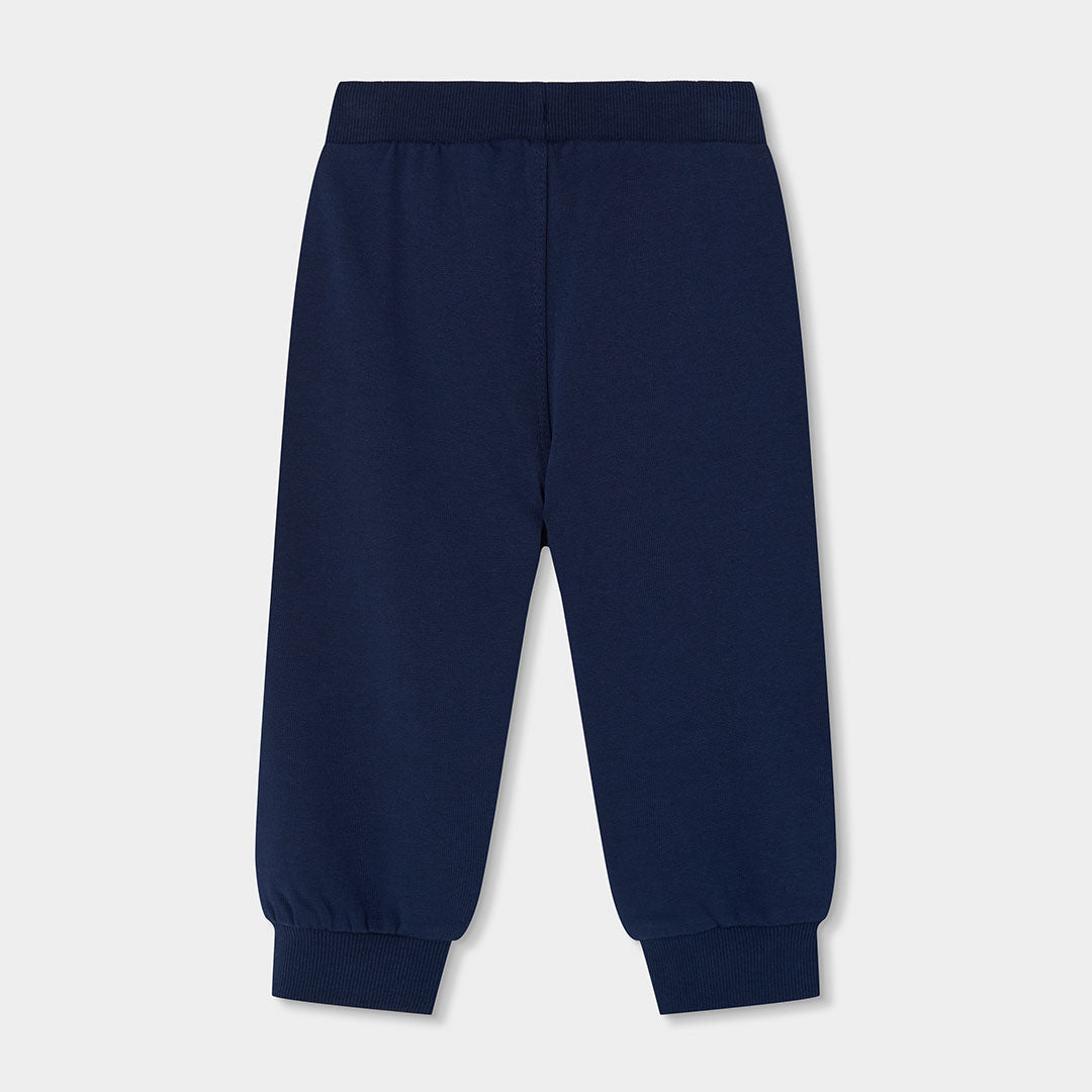 Boboli Boys Navy and Mustard Tracksuit Set