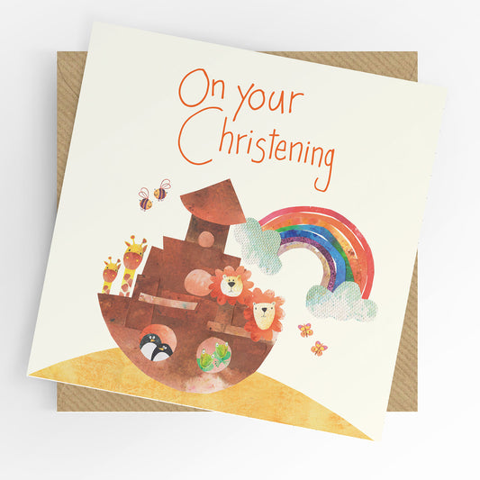UTWT card - on your christening