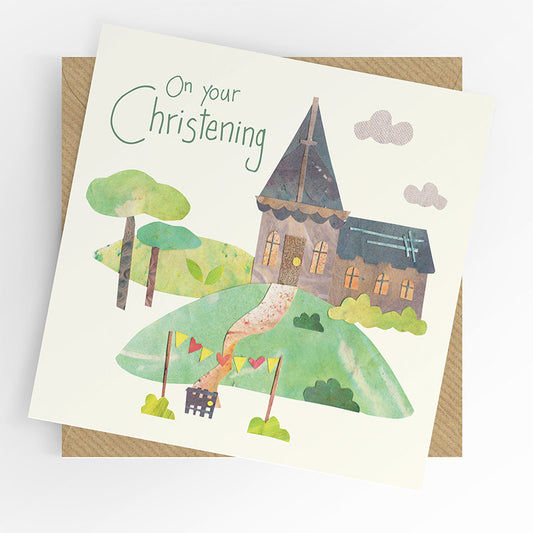UTWT card - on your christening