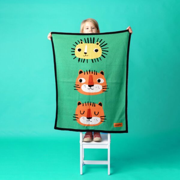 Ziggle Boys Cosatto Easy Tiger Blanket