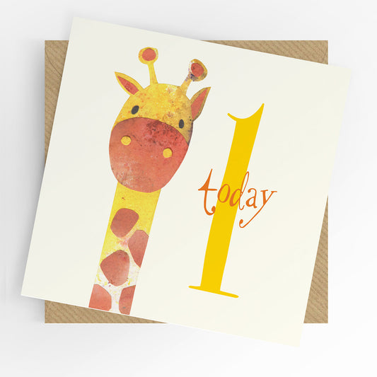 UTWT card - 1 today giraffe
