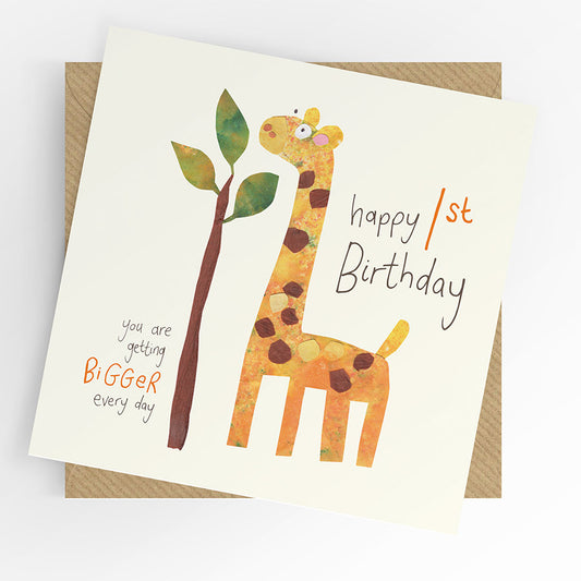 UTWT card - giraffe