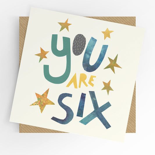 UTWT card - you are six