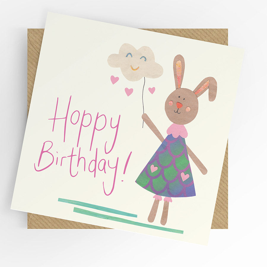 UTWT card - Hoppy Birthday