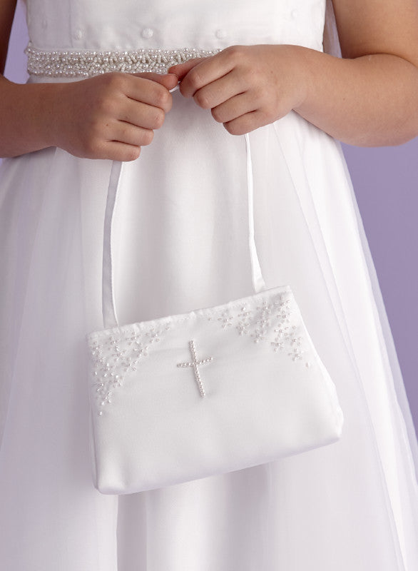 Girls Charlotte Soft Communion Bag